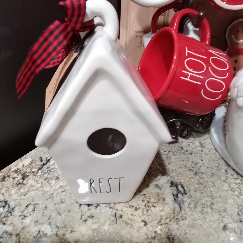 RAE DUNN BIRDHOUSE